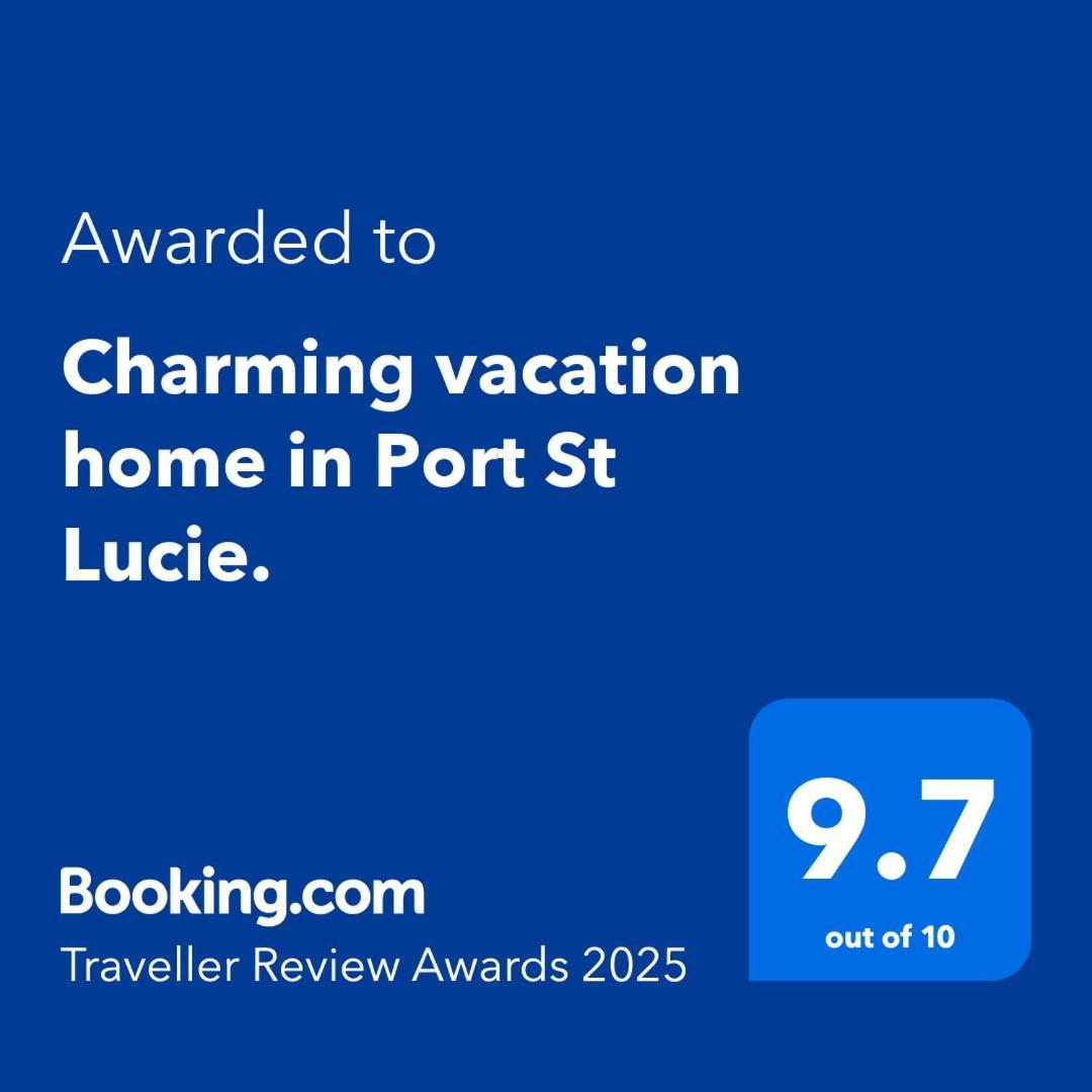 Charming Vacation Home In Port St Lucie. Port St. Lucie Eksteriør billede